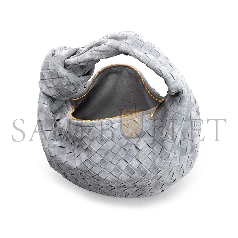 bo*te*ga Ve*ne*ta jodie teen intrecciato cashmere suede shoulder bag 600261 (48*40*16cm)